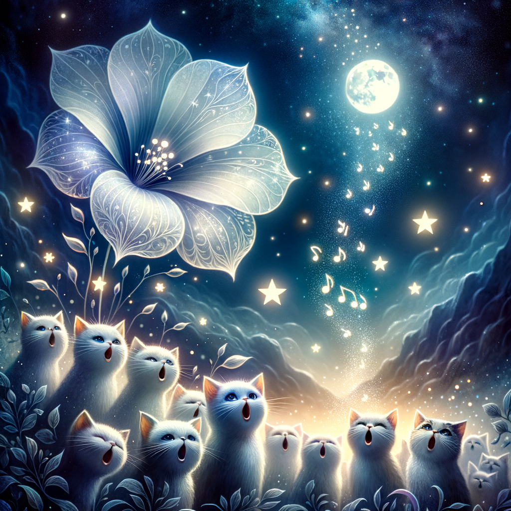 Day That day, the cosmic cats decided to unite their voices to sing melodies to the night sky